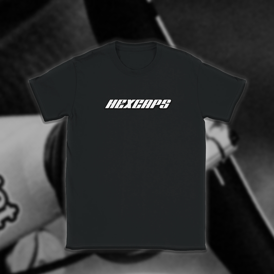 Classic HEXCAPS Crewneck T-shirt | Gildan® 64000 Black