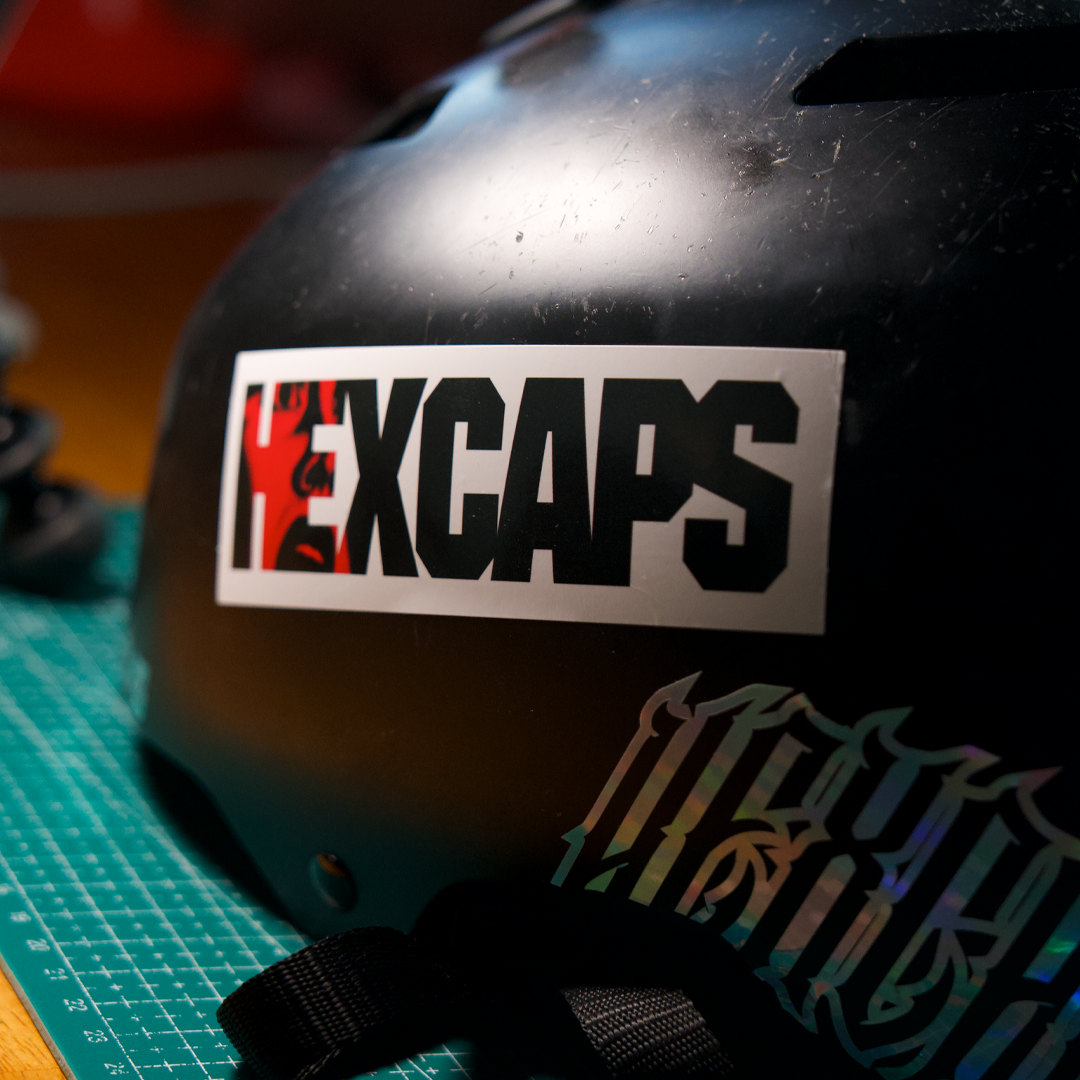 HEXCAPS LOGO STICKER