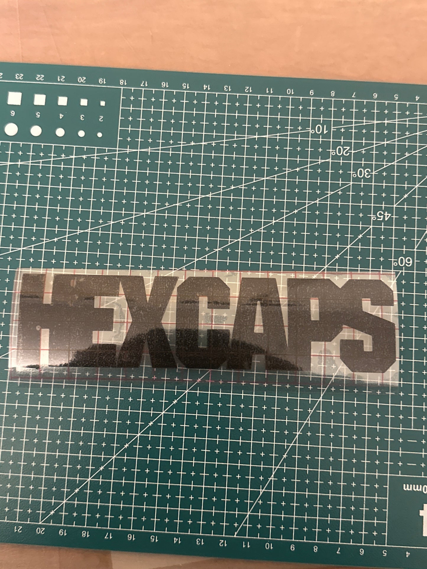 FORK DECAL ( HEXCAPS VINYL 2 pack)