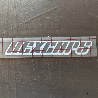 2 Vinyl HEXCAPS Stickers