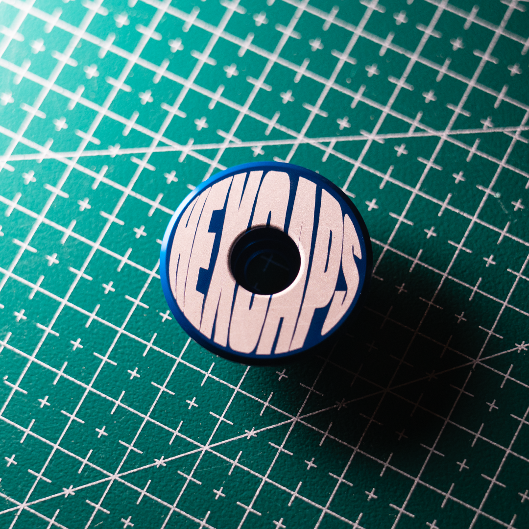 FISHEYE MTB Top Cap | Mountain Bike Headset Cap | HEXCAPS