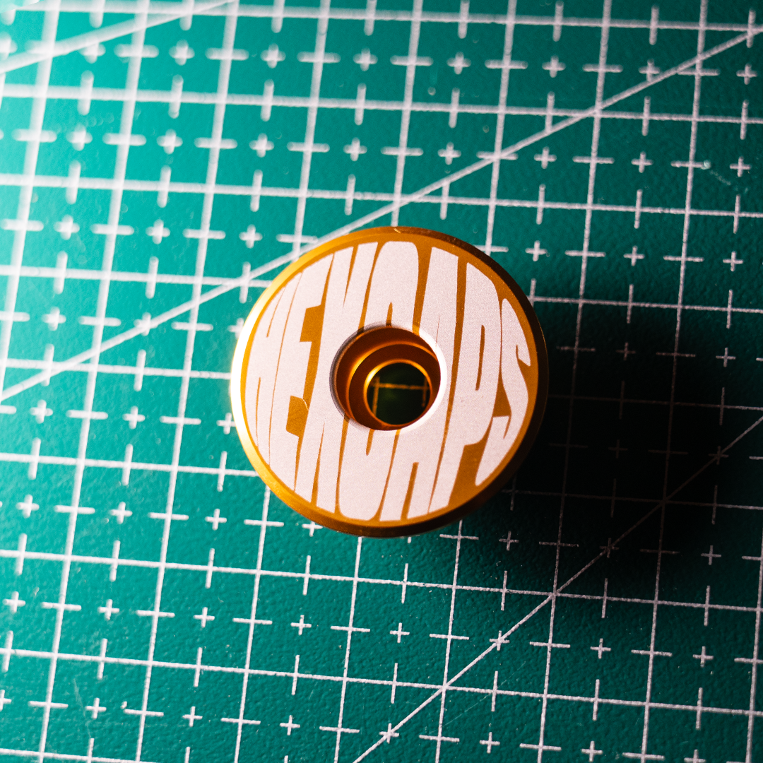FISHEYE MTB Top Cap | Mountain Bike Headset Cap | HEXCAPS
