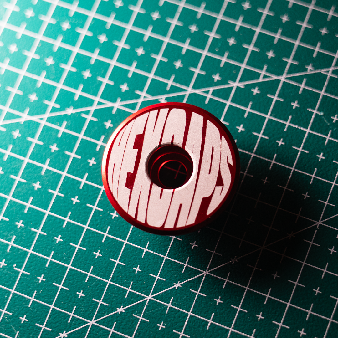 FISHEYE MTB Top Cap | Mountain Bike Headset Cap | HEXCAPS
