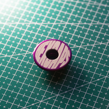 HEXCAPS FISHEYE TOP CAPS (Black, Silver, Purple)