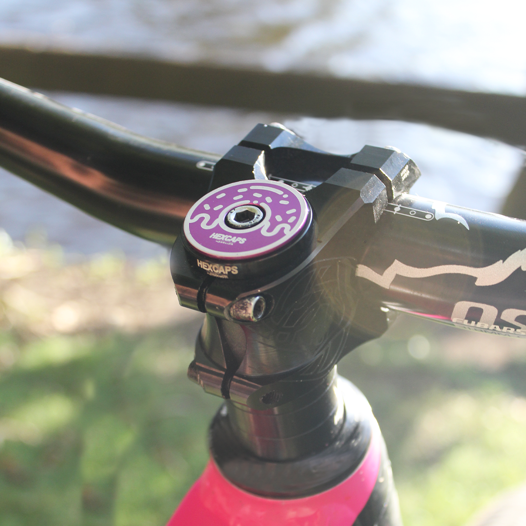 Drippy Donut MTB TOP CAP HEXCAPS