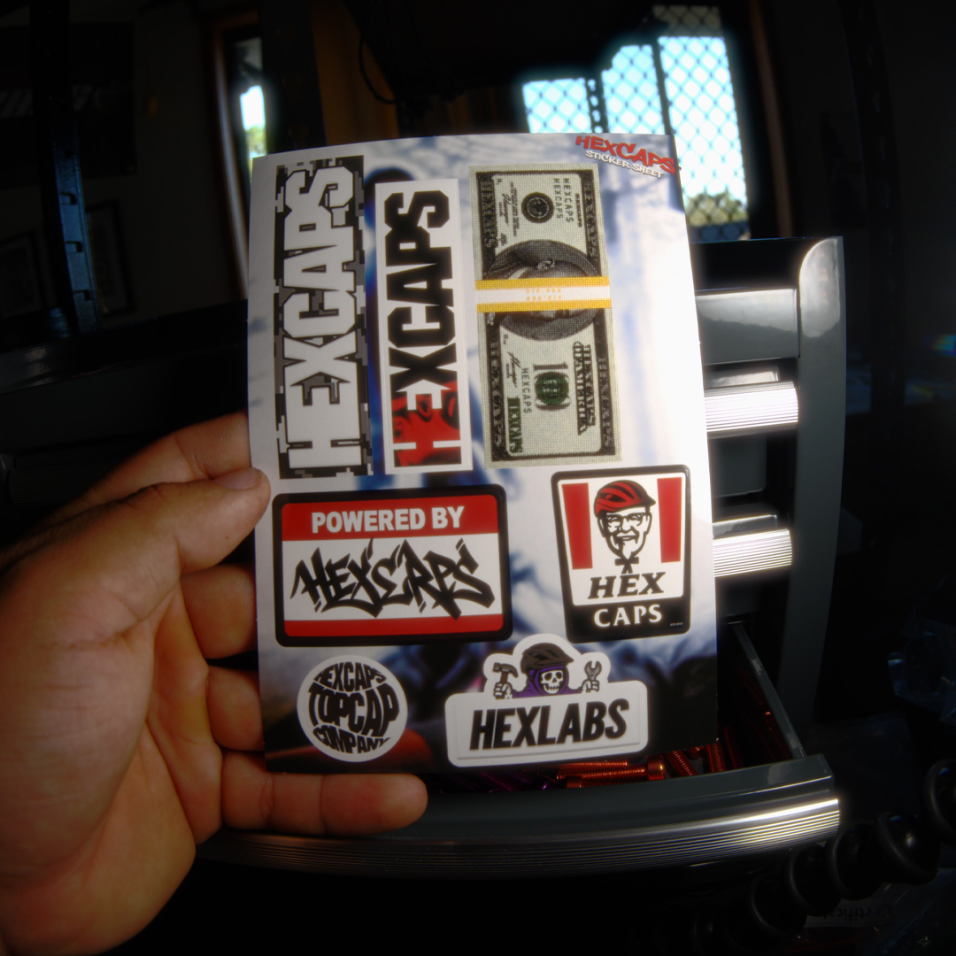 HEXCAPS SEPTEMBER STICKER SHEET