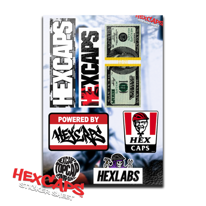HEXCAPS SEPTEMBER STICKER SHEET