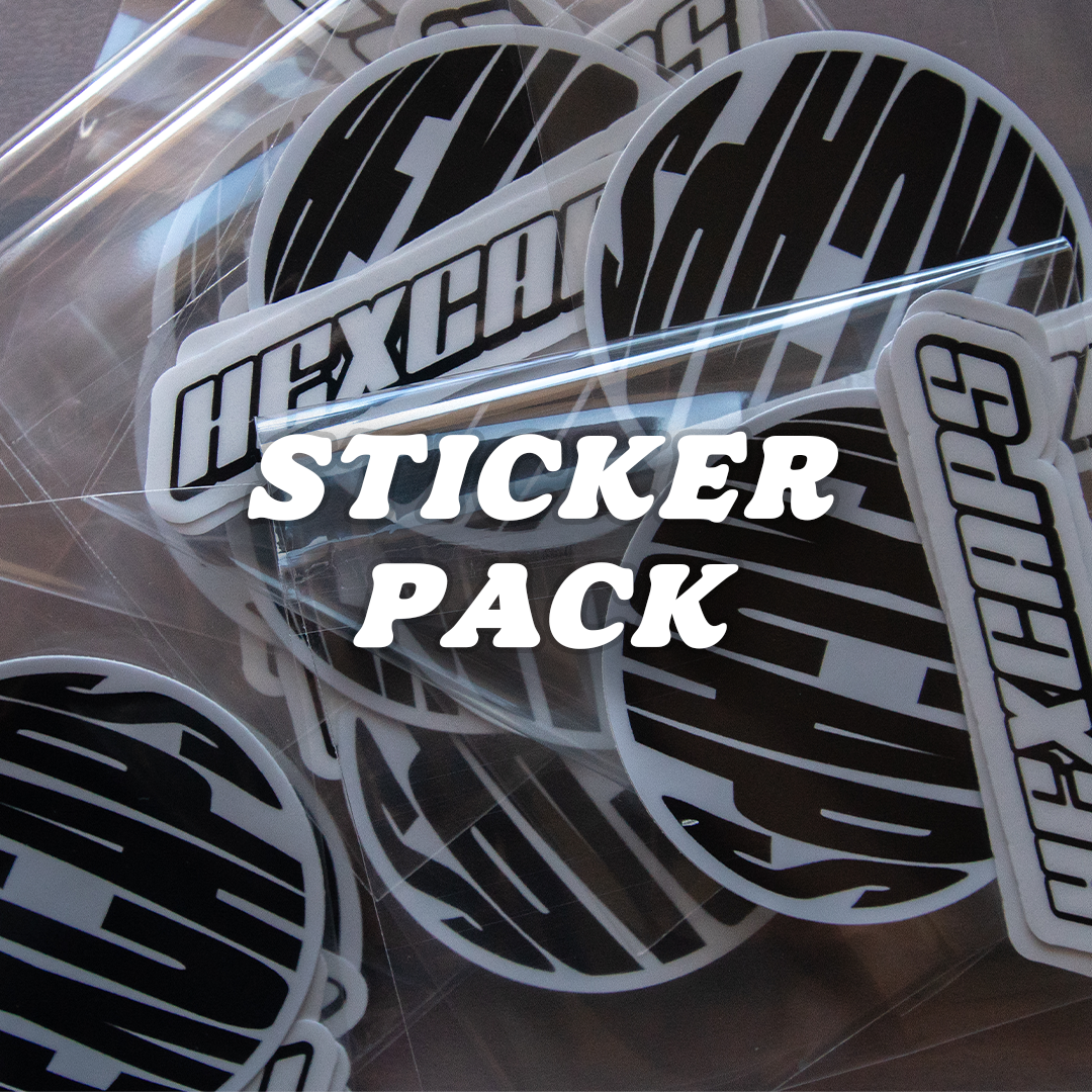 HEXCAPS Sticker Pack (5 pack)