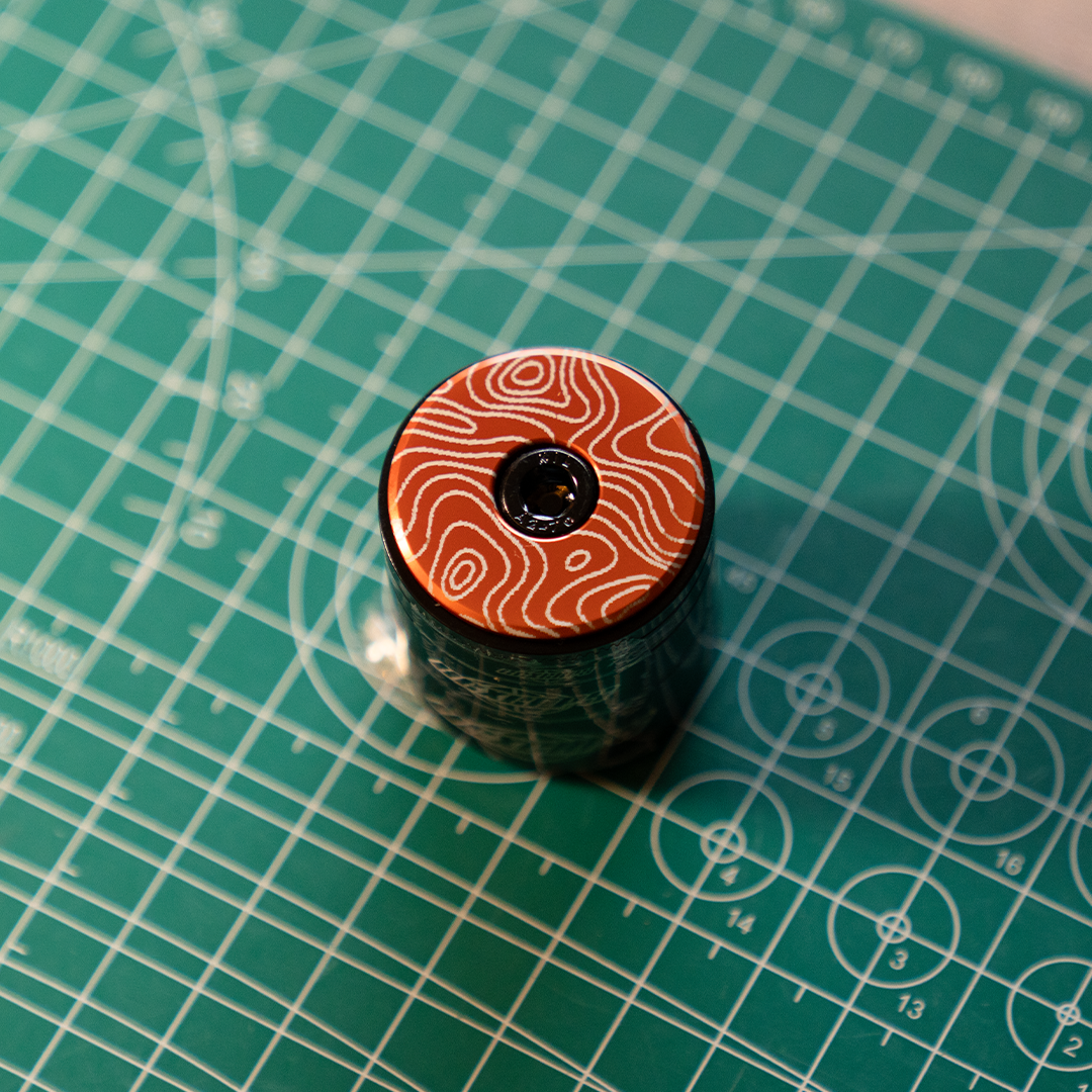TOPOGRAPHIC CAP | Mountain Bike Headset Cap | HEXCAPS