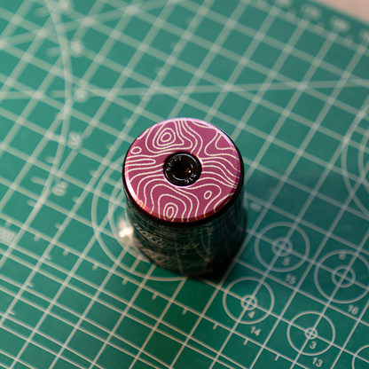TOPOGRAPHIC CAP | Mountain Bike Headset Cap | HEXCAPS