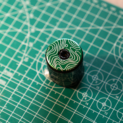 TOPOGRAPHIC CAP | Mountain Bike Headset Cap | HEXCAPS
