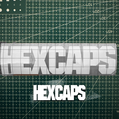 FORK DECAL ( HEXCAPS VINYL 2 pack)