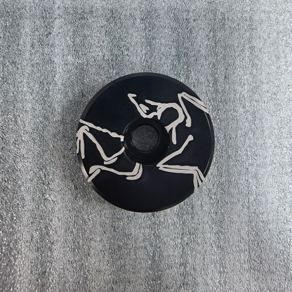 LARPATERYX | BLACK AND SILVER (PRE-ORDER - 6-8 DAY TILL FULFILLMENT)