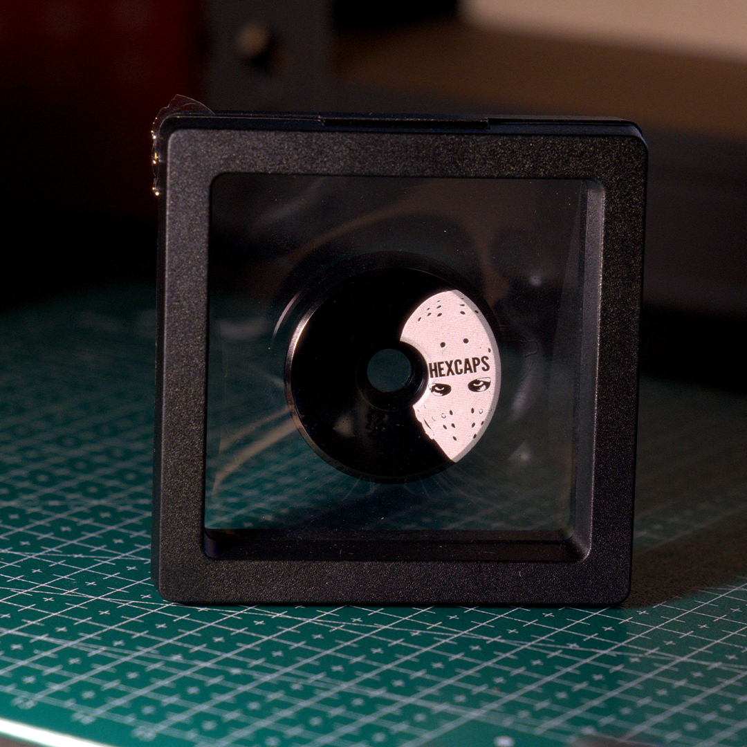 Eyes Topcap | Mountain Bike Headset Cap | HEXCAPS