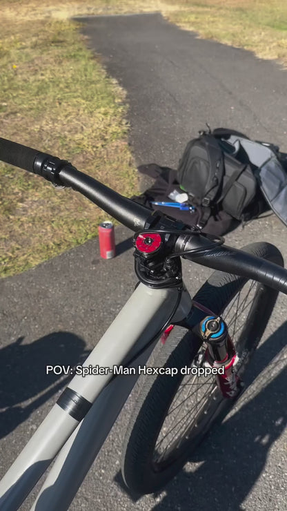 SPIDEY MTB TOPCAP | Mountain Bike Headset Cap | HEXCAPS