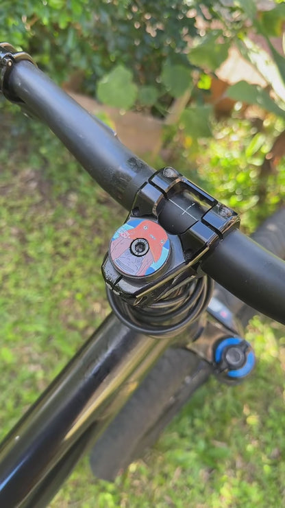 OG Sassy MTB Top Cap | Mountain Bike Headset Cap | HEXCAPS